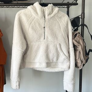 lululemon athletica White Teddy Jacket